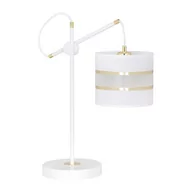 Lampy stojące - Emibig Korno lampka stołowa 1-punktowa biała 649/LN1 649/LN1 - miniaturka - grafika 1