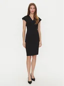 Sukienki - Rinascimento Sukienka koktajlowa CFC0122760003 Czarny Regular Fit - miniaturka - grafika 1
