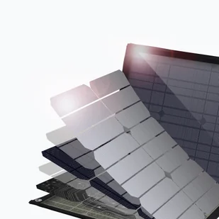 Choetech ładowarka solarna USB składana 120W DC, USB C, 2 x USB czarna (SC008) - Panele fotowoltaiczne - miniaturka - grafika 5