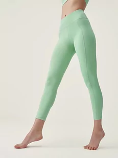 Born Living Yoga Legginsy sportowe w kolorze zielonym - Spodnie sportowe damskie - miniaturka - grafika 1