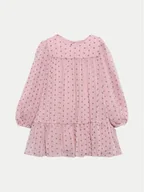Sukienki i spódniczki dla dziewczynek - Abel & Lula Sukienka codzienna 5524 Różowy Regular Fit - miniaturka - grafika 1