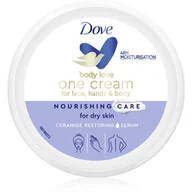 Kremy do twarzy - Dove Odżywczy krem do twarzy i Body do skóry suchejLove Nourish ing Care ) 250 ml - miniaturka - grafika 1