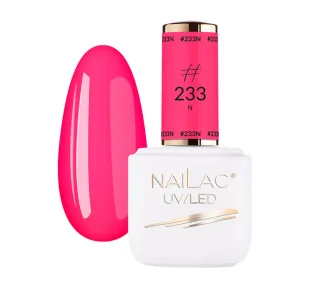 Nailac 233N Lakier hybrydowy NaiLac 7ml NAI000245 - Lakiery hybrydowe - miniaturka - grafika 1