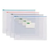 Szkolne artykuły papiernicze - Torebka A4 Zipp Bag D.RECT - miniaturka - grafika 1