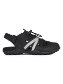 Sandały damskie - Geox Półsandały "Donna" w kolorze czarnym - miniaturka - grafika 1