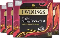 Herbata - Twinings ENGLISH STRONG BREAKFAST 4x80 Herbata UK - miniaturka - grafika 1
