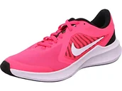 Buty dla dziewczynek - NIKE Buty do biegania unisex Downshifter 10 (Gs), Hyper różowy biały czarny, 35.5 EU - miniaturka - grafika 1