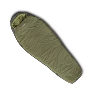 Śpiwór syntetyczny Pinguin TRAMP PFM 185 lewy khaki - Śpiwory - miniaturka - grafika 1