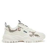 Sneakersy damskie - Sneakersy Fila ELECTRIC FLOW FFW0164_13054 Beżowy - miniaturka - grafika 1