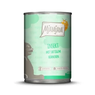 MjAMjAM mokra karma dla kota dorosłego 6x400 g Owady z soczystym kurczakiem - Mokra karma dla kotów - miniaturka - grafika 1