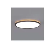 Lampy sufitowe - LED Łaz. lampa z czujnikiem NIVERA LED/24W/230V IP54 śr. 30 cm czarny + pilot - miniaturka - grafika 1