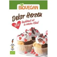 Dodatki do ciast w proszku - BIO VEGAN (agaranta, drożdże i inne) POSYPKA DEKORACYJNA CZERWONE SERCA BEZGLUTENOWA BIO 35 g - BIO VEGAN 4005394116517 - miniaturka - grafika 1