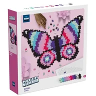 Puzzle - Klocki Plus-Plus Puzzle By Number - Motyl 800el. - Plus-Plus - miniaturka - grafika 1