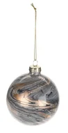Bombki - Bombka na choinkę szklana marmurkowa ozdobna 8 cm 1szt - miniaturka - grafika 1