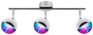Lampy sufitowe - Candellux Lampa sufitowa PARTY 3x3W RGB 93-67777 - miniaturka - grafika 1