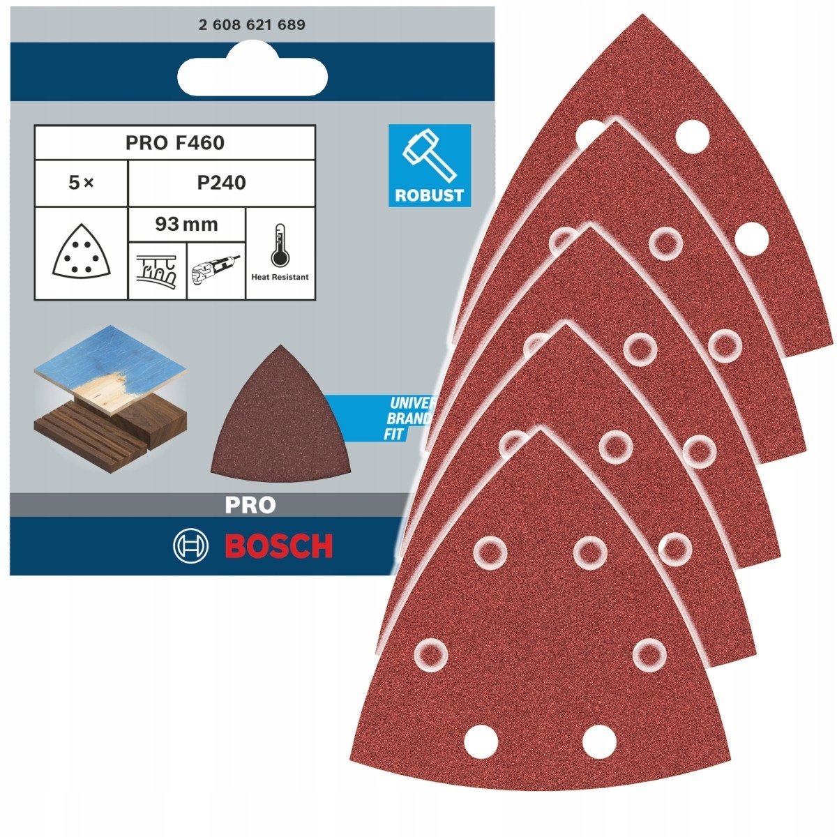 Bosch Okładzina SZLIFIERSKA F460 BfWP,G240,93m