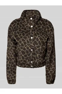 Bluzon o kroju regular fit ze wzorem na całej powierzchni model EMILIA - Only - Bluzy damskie - miniaturka - grafika 1