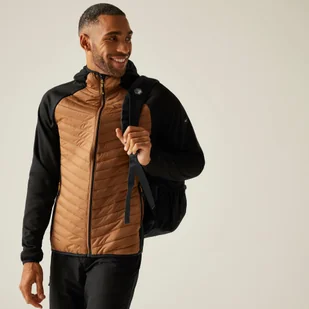 Regatta Kurtka męska hybrydowa Andreson Brązowy, Rozmiar: XL - Kurtki i kamizelki sportowe męskie - miniaturka - grafika 1