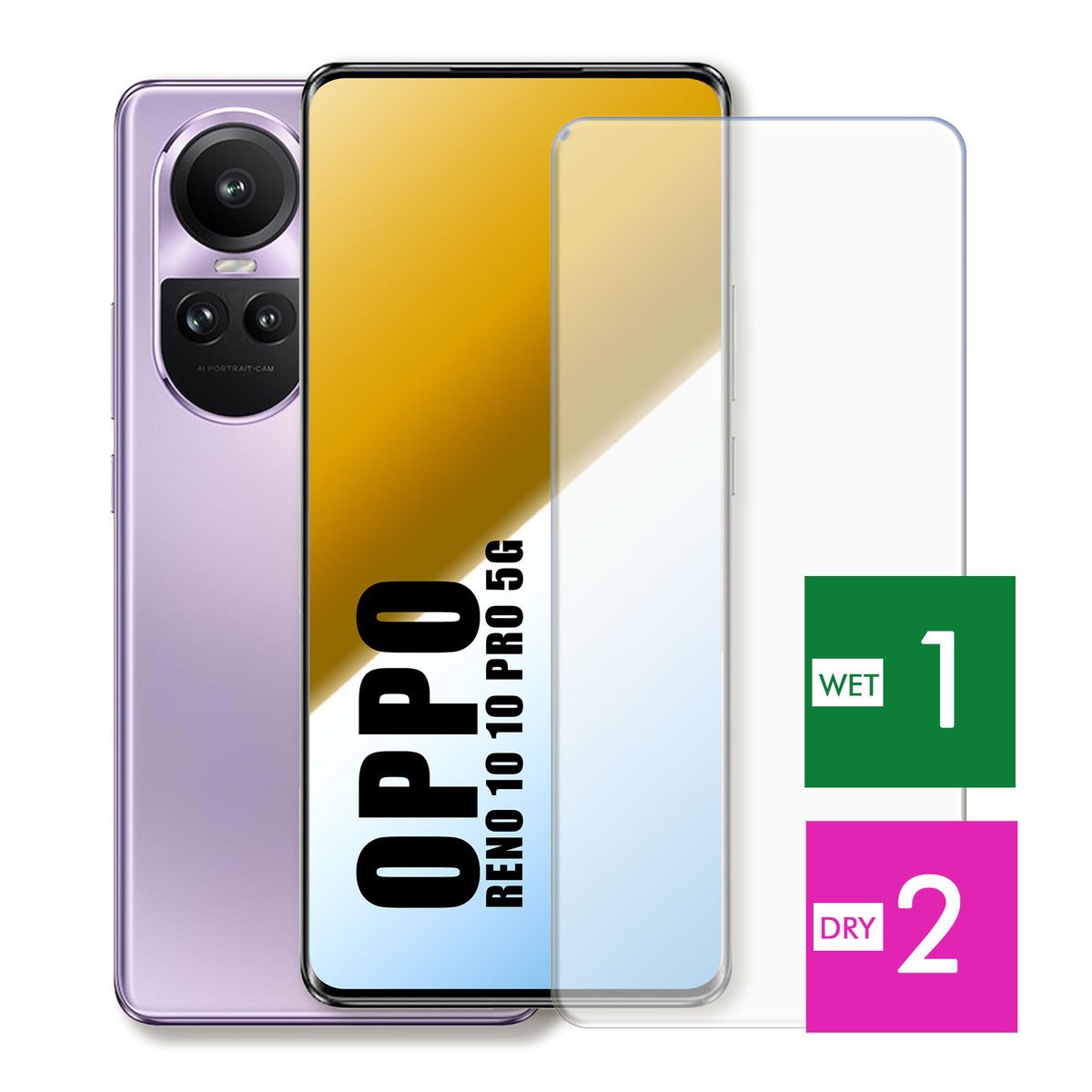 WZMOCNIONE SZKŁO DO OPPO RENO 10 10 PRO 5G SZYBKA HARTOWANE 9H JAKOŚĆ