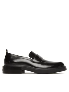 Calvin Klein Lordsy HM0HM01840 Czarny - Półbuty męskie - miniaturka - grafika 1