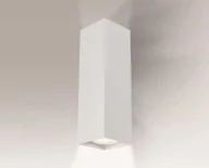Lampy ścienne - Shilo Kinkiet OZU 7464 biały 7464 - miniaturka - grafika 1
