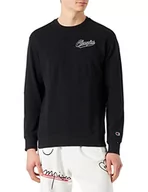 Bluzy męskie - Champion Bluza męska, czarny, XL - miniaturka - grafika 1