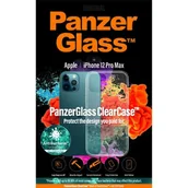 Etui i futerały do telefonów - PanzerGlass Obudowa dla telefonów komórkowych ClearCase Antibacterial na Apple iPhone 12 Pro Max 0250) przezroczysty - miniaturka - grafika 1