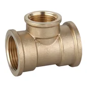 Łączniki, trójniki, kształtki - Trójnik mosiężny nakrętny-redukcyjny 3/4"x1/2" GW Invena - miniaturka - grafika 1