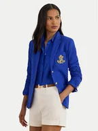Marynarki i żakiety damskie - LAUREN RALPH LAUREN Marynarka 200797305032 Niebieski Slim Fit - miniaturka - grafika 1