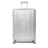 Walizki - Walizka duża Hunter CEO-HUNTER-L-002-08 Srebrny - miniaturka - grafika 1
