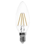 Żarówki LED - Żarówka LED Filament candle 3,4 W E14 neutralna biel - miniaturka - grafika 1