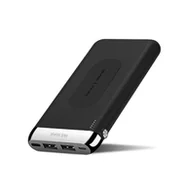 Powerbanki - POWERBANK 10000mAh 2w1 ŁADOWARKA INDUKCYJNA QI M555028 - miniaturka - grafika 1