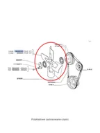 Części i akcesoria do maszyn rolniczych - NEW HOLLAND CASE Wentylator silnika 27" CNH 99482239 99482239 - miniaturka - grafika 1