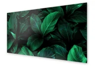 Dekoracje domu - Panel kuchenny HOMEPRINT Gąszcz zielonych liści 140x70 cm - miniaturka - grafika 1