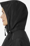 Kurtki i kamizelki sportowe damskie - Helly Hansen Women's jacket HELLY HANSEN Manchester 2.0 Shell Jacket, black L - miniaturka - grafika 1