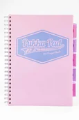 Zeszyty szkolne - Kołozeszyt z przekładkami PUKKA PAD Project Book Pastel A4 różowy w linię - miniaturka - grafika 1