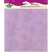Szkolne artykuły papiernicze - Papier dekoracyjny a"10 szt.120g.20x20cm 20651 - miniaturka - grafika 1