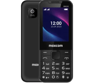 Maxcom MM 248 L 4G Czarny - Telefony komórkowe - miniaturka - grafika 1