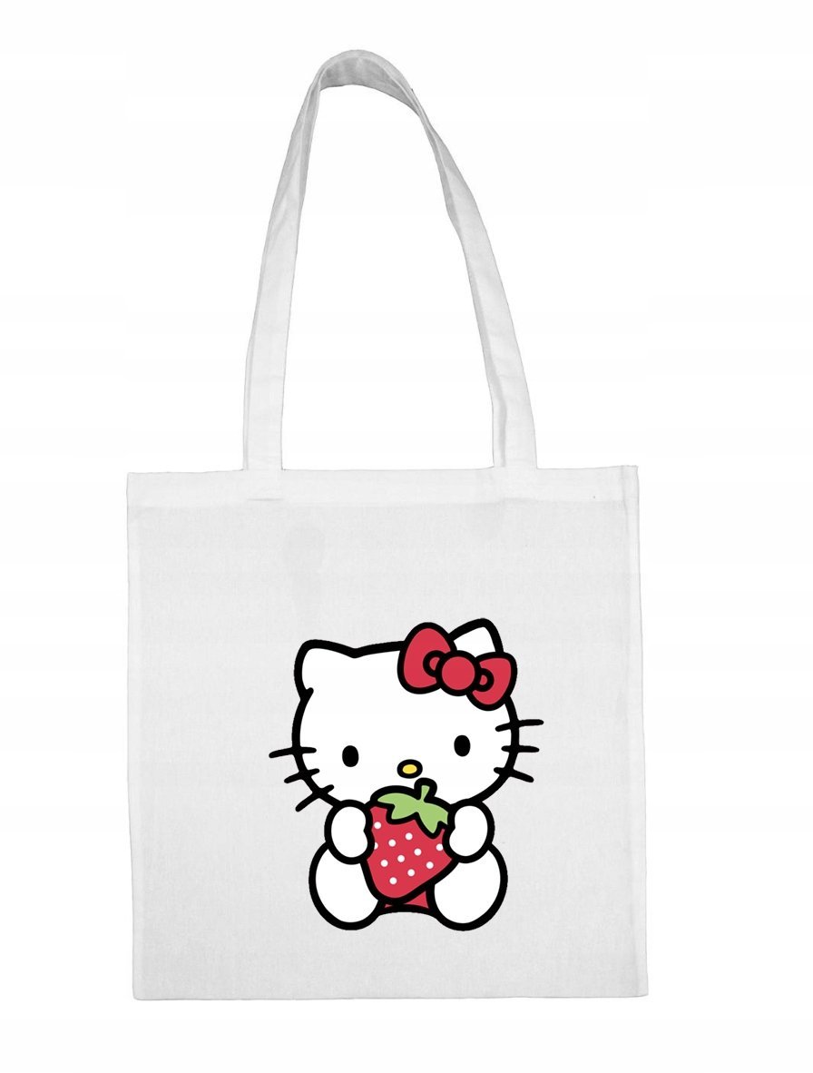 Eko TORBA Shopper Na ramię Hello kitty Prezent #3