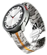 Akcesoria do smartwatchy - Opaska pasek bransoleta TITANIUM "3" SAMSUNG WATCH 46MM 3 45mm Gear S3 Huawei Watch GT GT2 2e PRO GT3 Amazfit GTR 2 2e Garmin Venu 2 Vivoavtive 4 ty.. - miniaturka - grafika 1