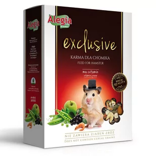 Alegia - Exclusive Karma Dla Chomika 300G - Karma dla gryzoni - miniaturka - grafika 1