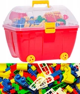 Klocki - Klocki konstrukcyjne Hemar K1, w Kuferku Medium (czerwony) - miniaturka - grafika 1