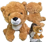 Maskotki i pluszaki - Maskotka Pluszowa LWIĄTKO Pluszak LEW Przytulanka Zwierzątka ZOO Safari LWY 23x23x20 - miniaturka - grafika 1