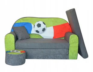 Sofa Kanapa Łóżko Dzieci Rozkładana Flaga Francja - Łóżeczka i kojce - miniaturka - grafika 1