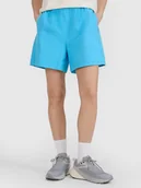 Spodenki damskie - 4F Spodenki casual damskie 4FRSS25TSHOF750-33S Niebieski Roz. M - miniaturka - grafika 1