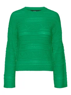 Vero Moda Sweter w kolorze zielonym - Swetry damskie - miniaturka - grafika 1