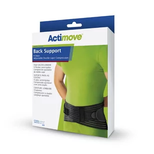 ESSITY Actimove SPORTS EDITION orteza lędźwiowo-krzyżowa z 4 stalowymi unieruchomieniami i pasami dociągowymi rozmiar M - Ortezy, stabilizatory i opaski elastyczne - miniaturka - grafika 1