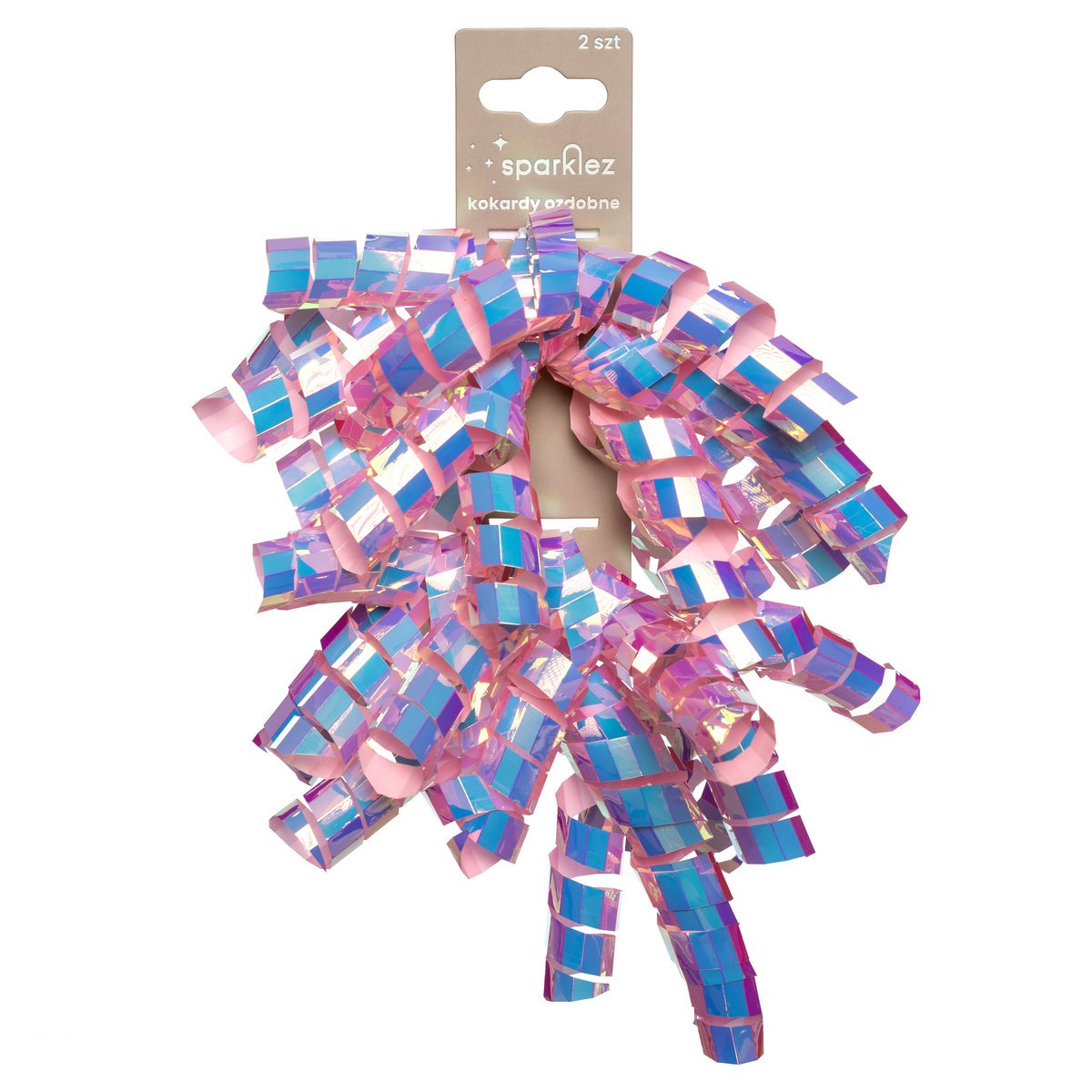 SPARKLEZ Rozeta spirala róż 2 szt