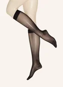Rajstopy - Wolford Podkolanówki Pure Energie schwarz - miniaturka - grafika 1