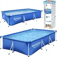 Baseny ogrodowe - Basen Stelażowy Bestway Ogrodowy 3 X 2 X 0,6M Pvc - miniaturka - grafika 1